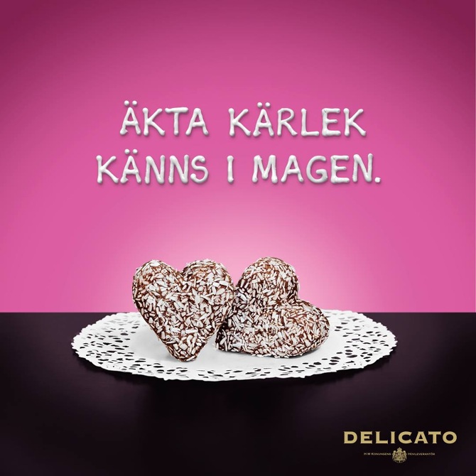 Delicato Alla hjärtans dag