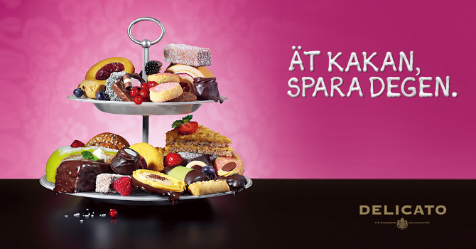 Delicato outlet-kampanj
